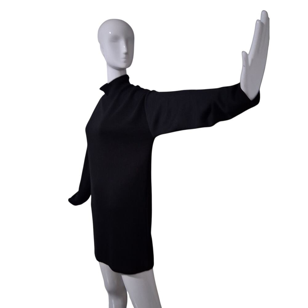 Zara Women's‎ size Small Oversized Mini  Whimsigoth Witchcore Mock Sweater Dress